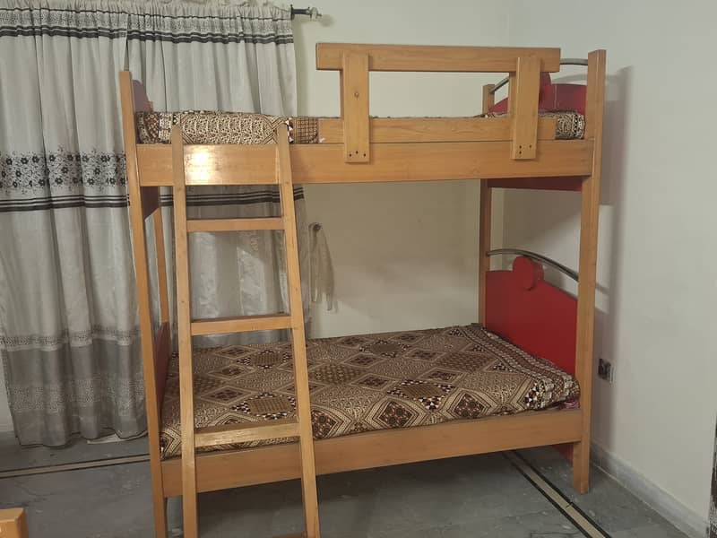 Pure wood solid  doublebed 0