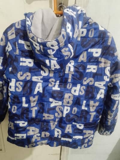 Blue jekit and red jakit for 6,7 year kid