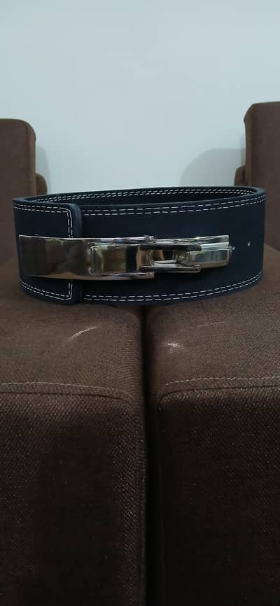 Weightlifting Powerlifting Chrome Lever Belt