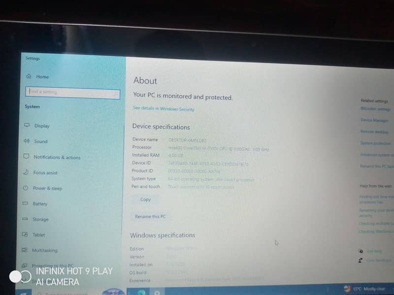 laptop touch & type 3