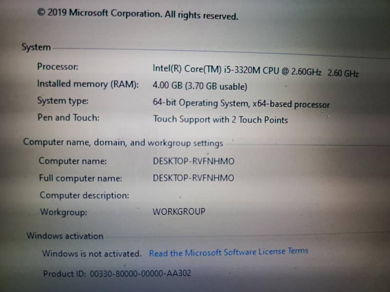 Lenovo Thinkpad 15