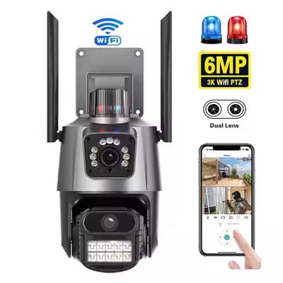Dual Lens Wifi Camera - V380Pro