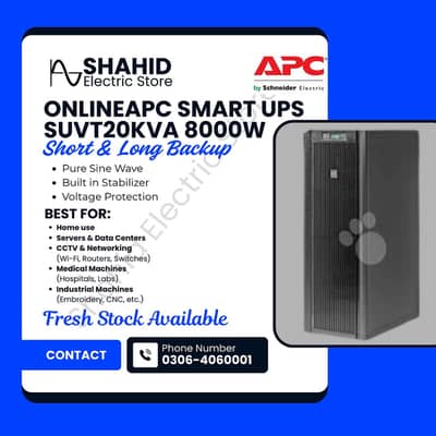 APC Smart UPS Online SUVT 20KVA