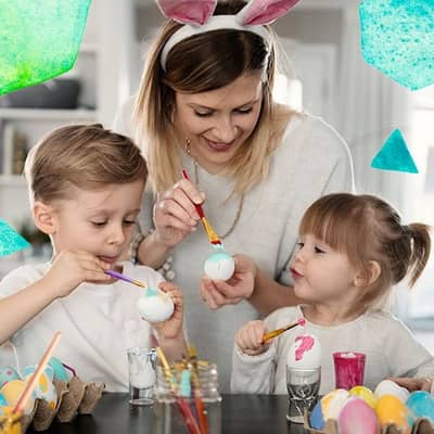 New Year Gift For Kids Painting Activity