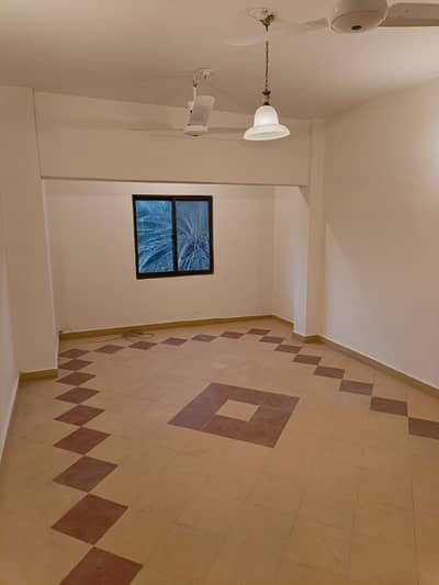 APARTMENT FOR RENT 2 BEDROOMS D/D WITHOUT LIFT RESERVE CAR PARKING IN CLIFTON BLOCK-3 KARACHI.