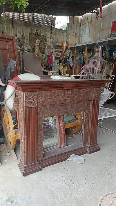 Consoles Wooden Fireplace  imported unique03354899079 metal solid