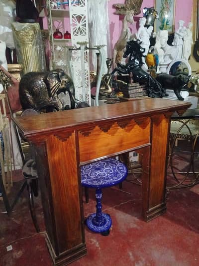 Consoles Wooden Fireplace  imported unique03354899079 metal solid