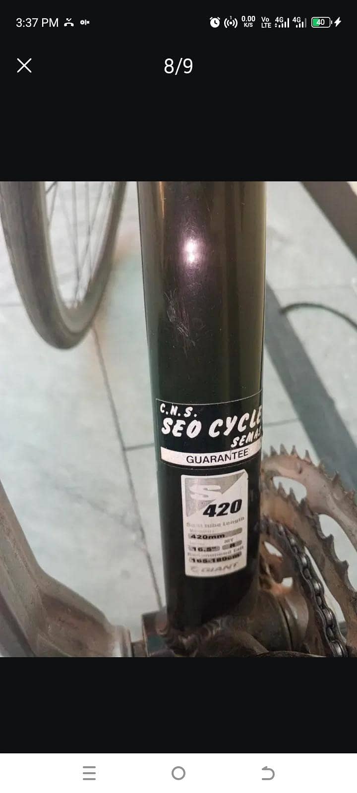 Imported bycycle for 11 year to above 6