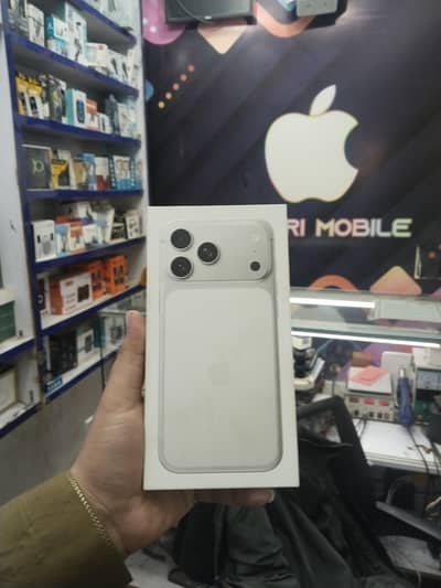 iphone 17promax 256gb pta silver