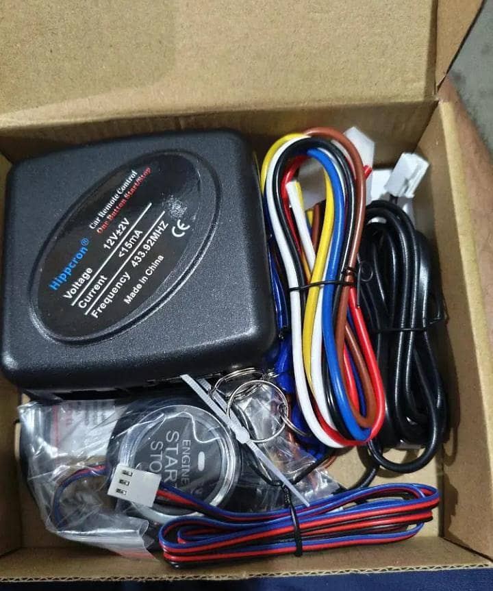 car self start push start button 0