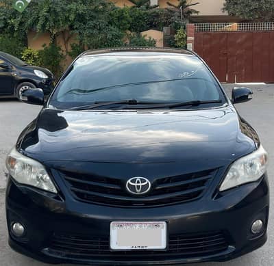 Toyota Corolla model 2012
