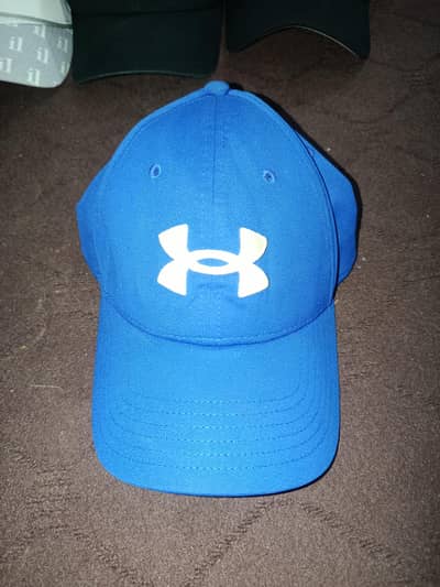 Under Armour Blitzing adjustable cap in blue.