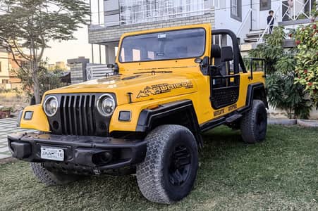 Wrangler jeep cj6 long chasis 4x4