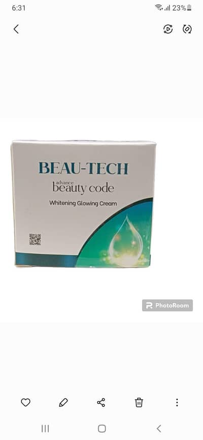 Beau Tech whitening cream