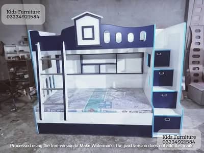 Bunk bed | Kid wooden bunker bed | Baby bed | Double bed | Triple bed