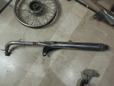 Used Silencer, wheel, tyre