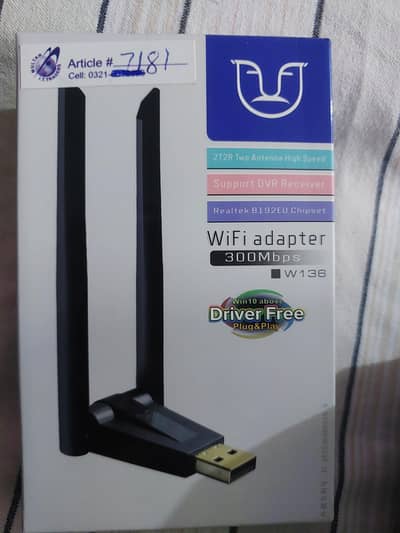 Alfa PC WiFi adapter,2.4G.