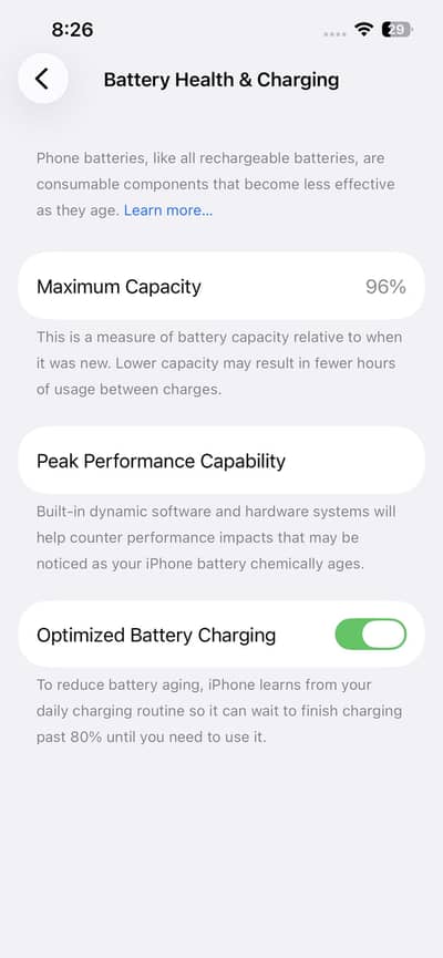 iPhone 13 (128GB) – JV, 96% Battery Health