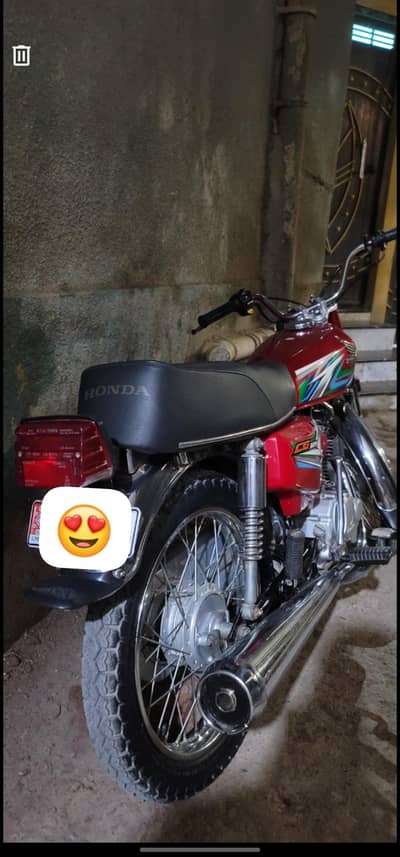HONDA CG125 2023 MODEL KARACHI NUMBER