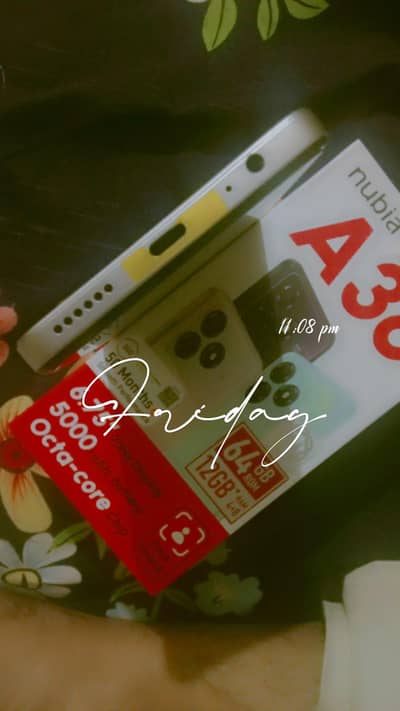 Nubia A 36  urgent sale need money