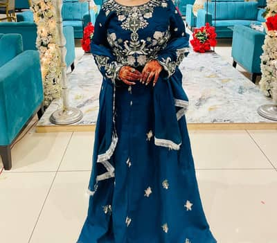 embroidered lehnga and cholli