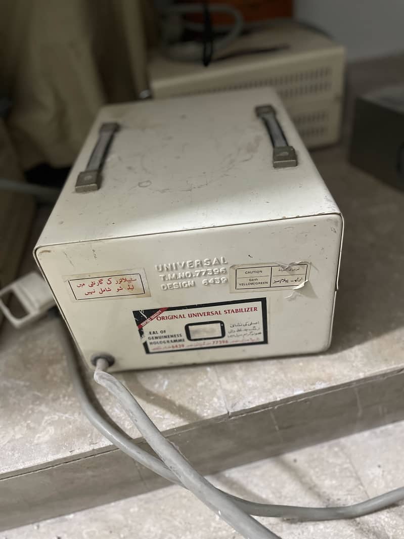 Universal Stabilizers 7