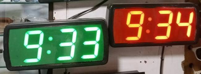 Wall Clock Digital Salat Panel Digital Clock Digital Prayer Clock Wall 17