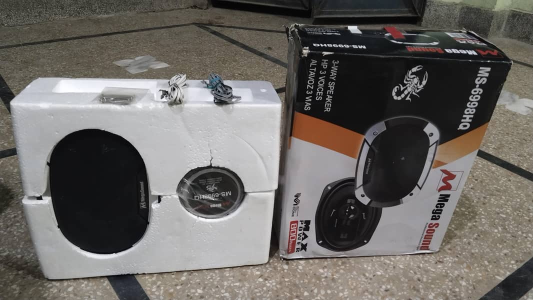 دو عدد نیو سپیکر بہترین بیس کوالٹی 0