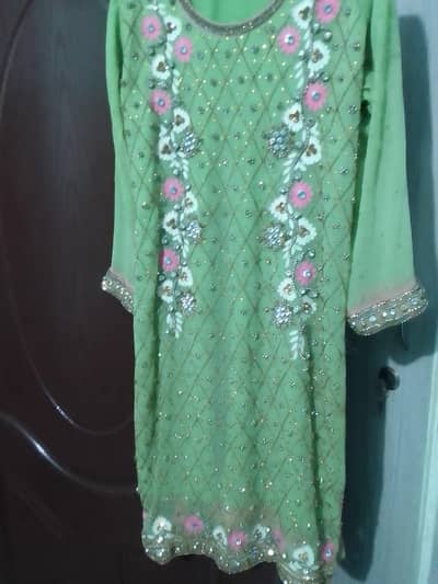 fancy party wear suit full heavy embroidery plazo bhi embroidery