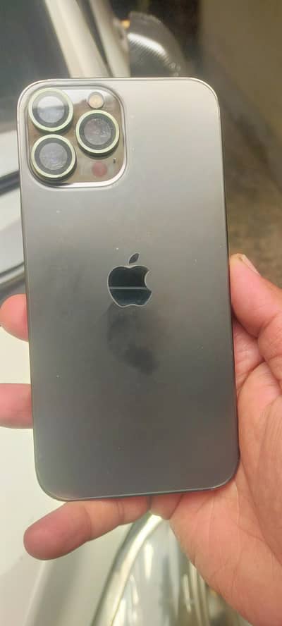 Iphone 13 pro mex with 88 percent battery health water pack 4month sim