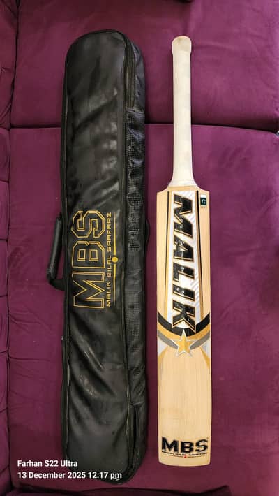 Original MB Malik MBS Super Best Edition Cricket Bat