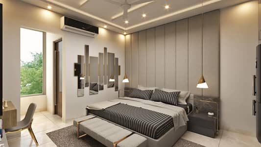 Fully Furnished 1-Bed Apartment | DHA 6 CBD Lahore | 15% Rental Return | Booking 30% |