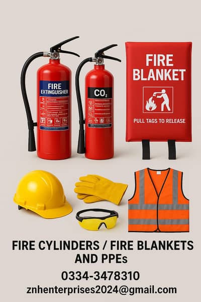 Fire Extinguishers# PPEs#Helmet