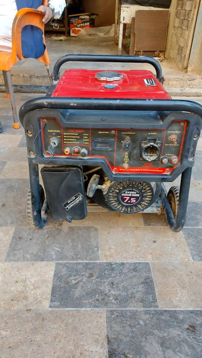 Portable Petrol Generator GX220 7.5hp 3kw