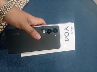 Vivo Y04 4+4/128 with box and Charger +8 Months Warrenty