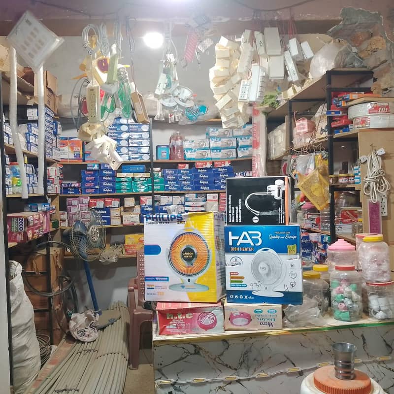 عمرالیکٹرک سٹور شاپ فار سیل 6