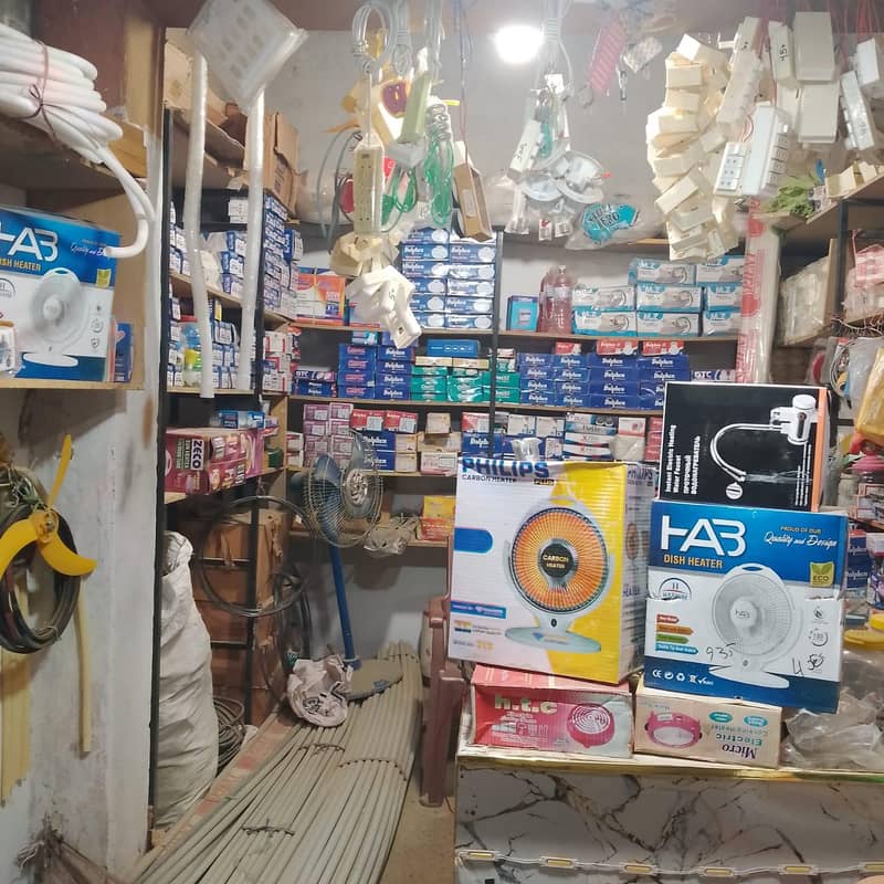 عمرالیکٹرک سٹور شاپ فار سیل 10