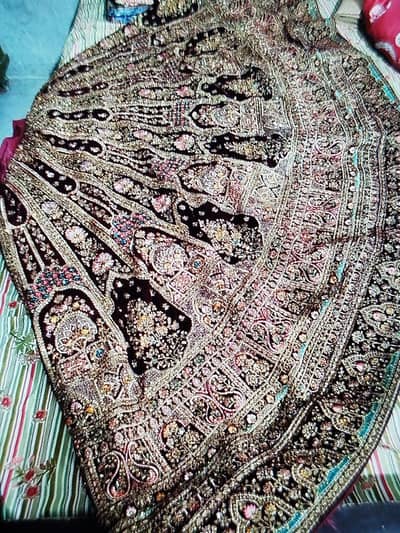 Bridal lehnga | 1 day use only | message for final price.