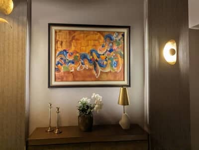 Abstract brushstrokes