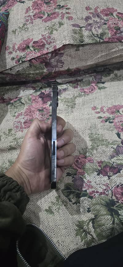 iphone 12 pro max 128 gb Pta Approved grey color with box and cable