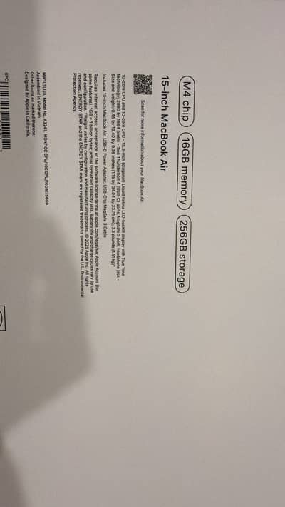 MACBOOK AIR 15 - 2025 MIDNIGHT