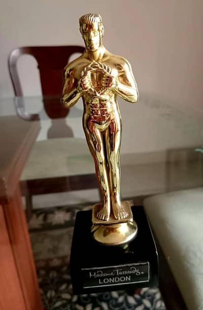 Decorative Golden Trophy or reward Statue