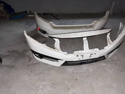 Honda civic x Orignal scratchless bumbers