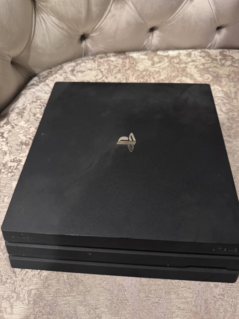 PS4 PRO with Two controllers 2
