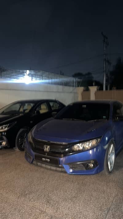 Civic X turbo headlights