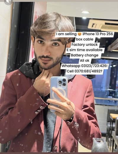 iPhone 13 Pro 256 box cable