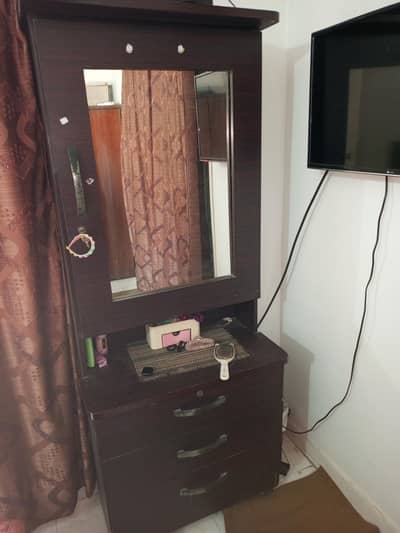 wooden dressing table