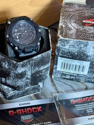 Casio G-Shock GA-2200BB-1A seiko citizen rolex omega Tissot smartwatch