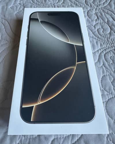 iphone 16 pro max 512gb natural titanium factory unlocked box packed