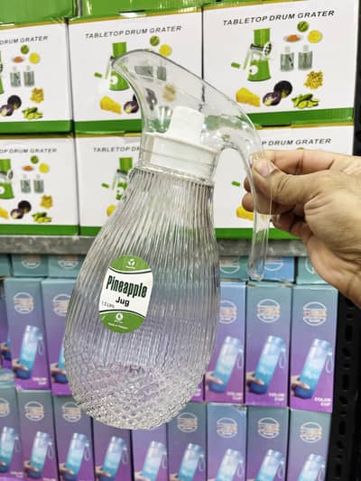 Hard plastic Water/juice Jug